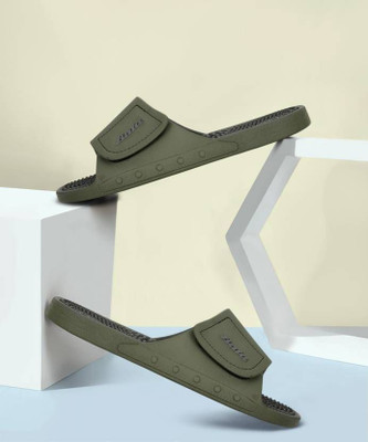 Bata Men Slides(Green , 6)