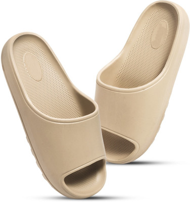 Footup Women Super Soft|Orthopedic|Comfortable|Lightweight|Diabetic Slides(Beige , 4)