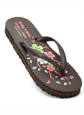 Ortho + Rest Women Women Orthopedic Doctor Soft Slipper | Pregnancy Non-Slip | Diabetic | Daily Use Slippers(Brown , 4) Ortho + Rest Women Women Orthopedic Doctor Soft Slipper | Pregnancy Non-Slip | Diabetic | Daily Use Slippers(Brown , 4)