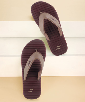Sparx Men Flip Flops(Brown , 7)