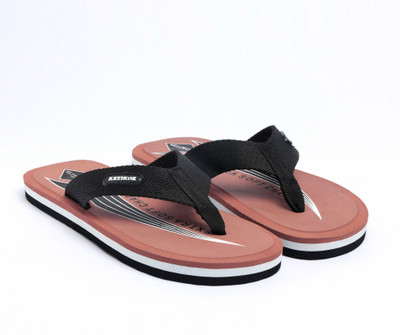 KETIKOE Men Flip Flops(Pink , 7)
