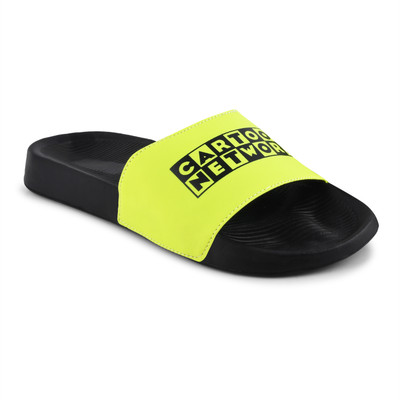Shoe Mate Men Slides(Green , 10)