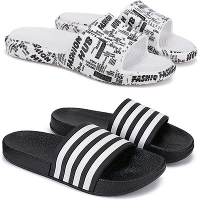 Earton Men Slides(Multicolor , 8)