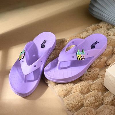 Footup Women Super Soft|Orthopedic|Comfortable|Lightweight|Diabetic Slippers(Purple , 8)