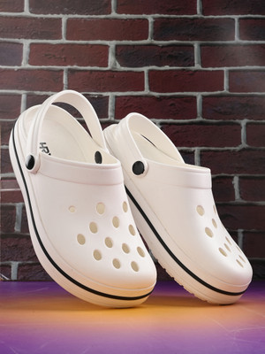 HRX by Hrithik Roshan Men Clogs(White , 8)