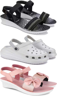 WINGSCRAFT Women Flip Flops(Multicolor , 7)