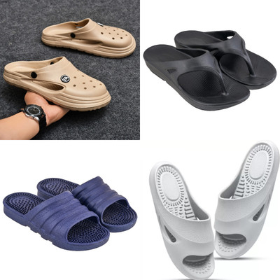 house of common Men Slides(Multicolor , 7)