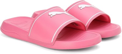 PUMA Women Marine Slides(Pink , 3)