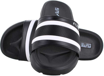 FLITE Men Slides(Black , 6)