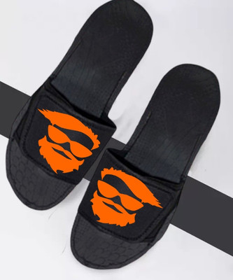 KANEGGYE Men Slides(Orange , 7)