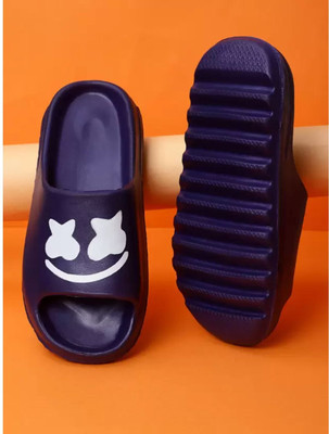 Superaj Men Slides(Blue , 7)