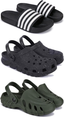 Pennen Men Flip Flops(Olive , 9)