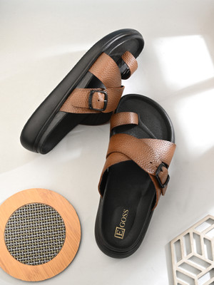 EGOSS Men Casual(Tan , 7)