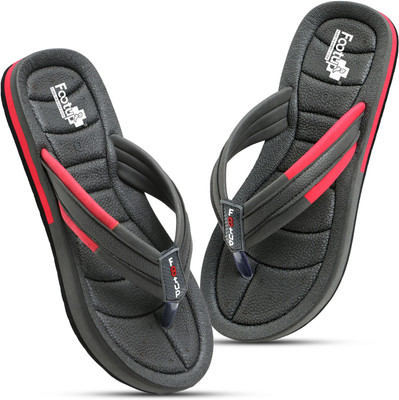 Footup Men Super Soft|Orthopedic|Comfortable|Lightweight|Diabetic Slippers(Grey , 10)