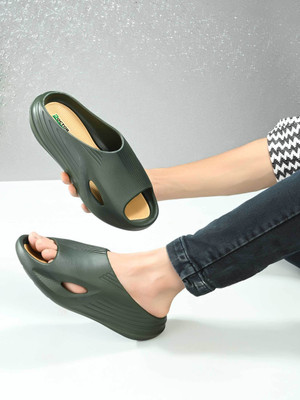 Doctor Health Super Soft Men Slides(Beige , 10)