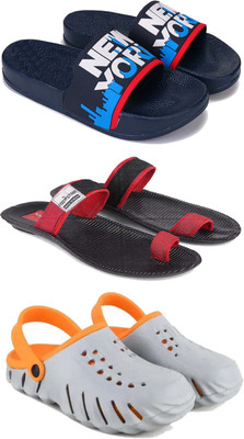 Pennen Men Slippers(Multicolor , 7)