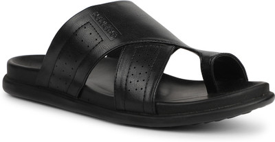 LIBERTY Men Slippers(Black , 7)
