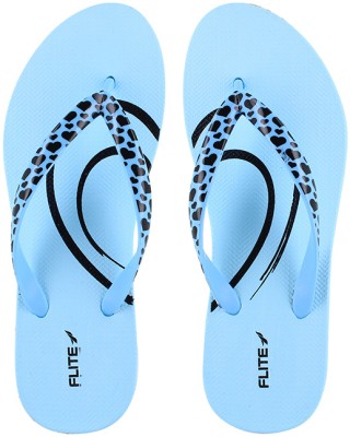 FLITE Women Slippers(Blue , 3)