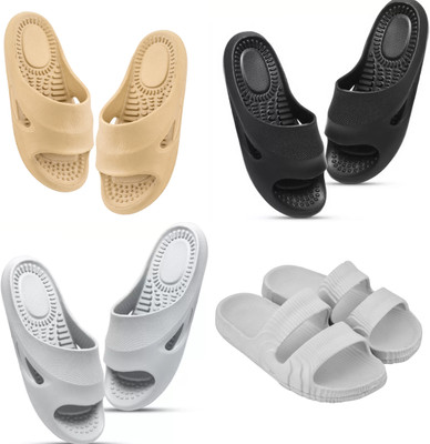 house of common Women Slides(Multicolor , 7)