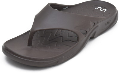 Doubleu Men Men Roma Thong Camel Brown Flip Flops(Brown , 6)