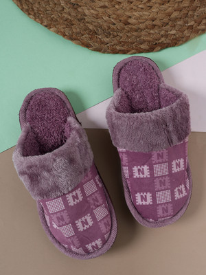 Walkfree Men Slippers(Purple , 8)