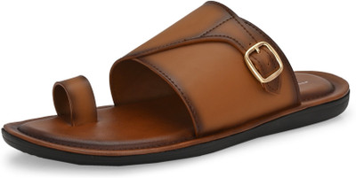 El Paso Men Flip Flops(Tan , 10)