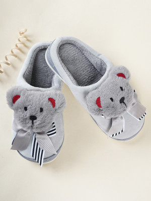 Walkfree Women Slippers(Grey , 7)