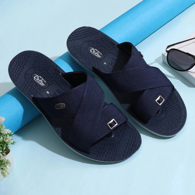 Pu-Pine Men Flip Flops(Blue , 9)