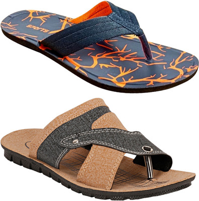 Orvax Men Slippers(Multicolor , 10)