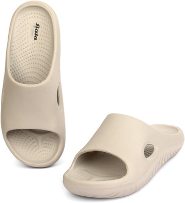 Bata Men Slides(Beige , 7)
