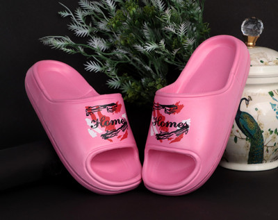 Ammar Collection Men Slides(Pink , 4)