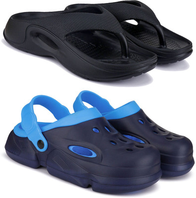 BERSACHE Men Flip Flops(Multicolor , 7)