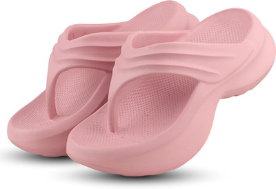 EVOK Women Slippers(Pink , 6)