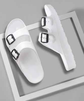ORICUM Men Slides(White , 8)