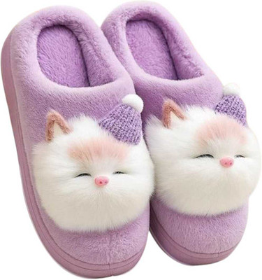 shoptegic Women Slippers(Purple , 8)