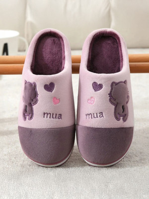 shoptegic Women Slippers(Purple , 6)