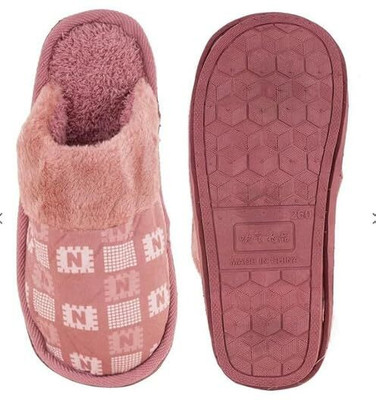 PRACHILUS Women Slippers(Pink , 4)