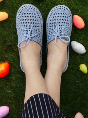 Deals4you Women Slides(Grey , 8)