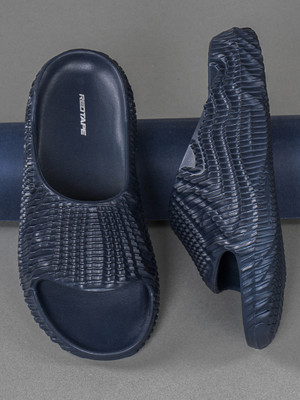 RED TAPE Men Slides(Blue , 9)