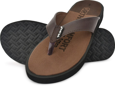 DR STTEP Women Orthopedic Women Slippers Soft Sole Comfort Footwear for Daily Use Slippers(Brown , 6)
