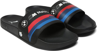 PUMA Men BMW MMS Leadcat 2.0 Logo Slides(Black , 10)