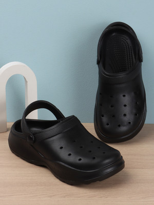 Alishtezia Women Clogs(Black , 7)
