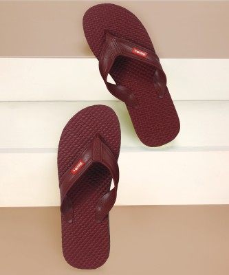 action Men Flip Flops(Maroon , 10)