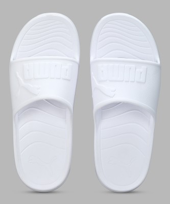 PUMA Men Slides(White , 11)