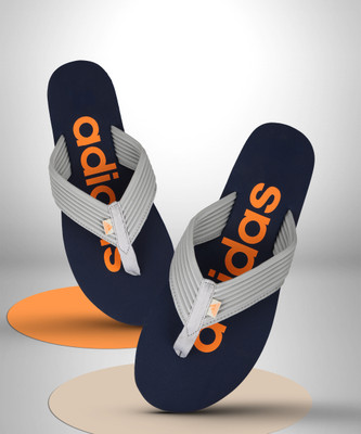 ADIDAS Men Flip Flops(Grey , 10)