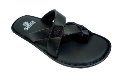 SMOXX Men Slippers(Black , 7)