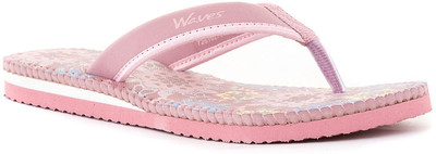 Khadim's Women Flip Flops(Pink , 5)