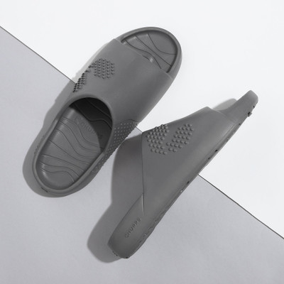 Chupps Men Flip Flops(Grey , 10)