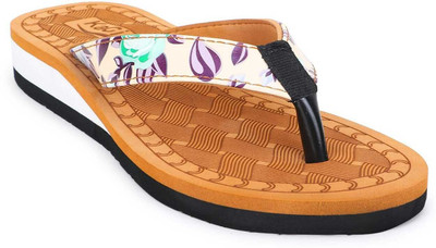 KAGI Women Slippers(Brown , 7)