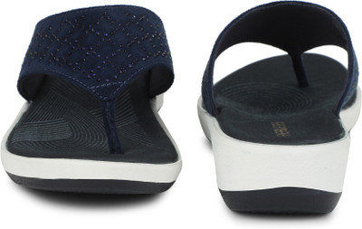 LIBERTY Women Slippers(Navy , 5)